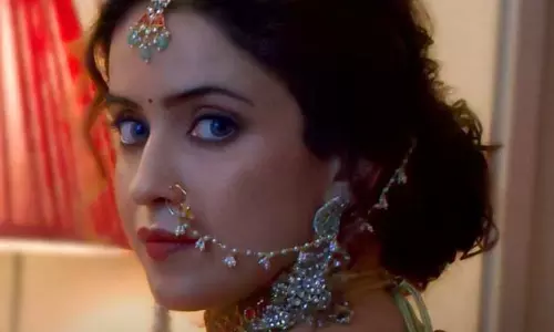 सान्या मल्होत्रा ​​Sundar Poonam में एक रहस्यमयी दुल्हन के रूप में नज़र आ रही