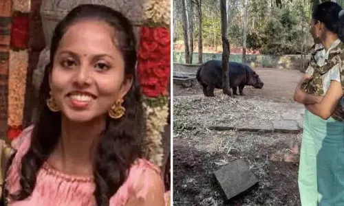 Karnataka के चिड़ियाघर में रूटीन जांच के दौरान हिप्पो के हमले से पशु चिकित्सक की मौत Karnataka के चिड़ियाघर में रूटीन जांच के दौरान हिप्पो के हमले से पशु चिकित्सक की मौत