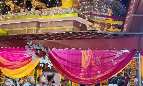 चैत्र नवरात्र मेला शुरू, Sundari में बाला सुंदरी मंदिर और ऊना में माता चिंतपूर्णी मंदिर में उमड़े भक्त चैत्र नवरात्र मेला शुरू, Sundari में बाला सुंदरी मंदिर और ऊना में माता चिंतपूर्णी मंदिर में उमड़े भक्त