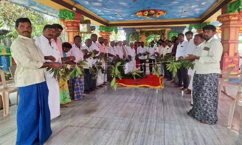 Gurrampodu में भगवान वेंकटेश्वर स्वामी का 9वां वार्षिक उत्सव शुरू हुआ
