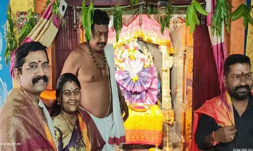 Kota Maisamma मंदिर में ब्रह्मोत्सव शुरू Kota Maisamma मंदिर में ब्रह्मोत्सव शुरू