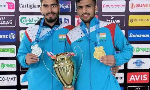CT University के 2 छात्रों ने ग्रीस में आयोजित अंतर्राष्ट्रीय वुशू प्रतियोगिता में स्वर्ण पदक जीते CT University के 2 छात्रों ने ग्रीस में आयोजित अंतर्राष्ट्रीय वुशू प्रतियोगिता में स्वर्ण पदक जीते