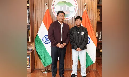 CM संगमा ने संफिदा नोंग्रुम की ऐतिहासिक उपलब्धि की सराहना की CM संगमा ने संफिदा नोंग्रुम की ऐतिहासिक उपलब्धि की सराहना की