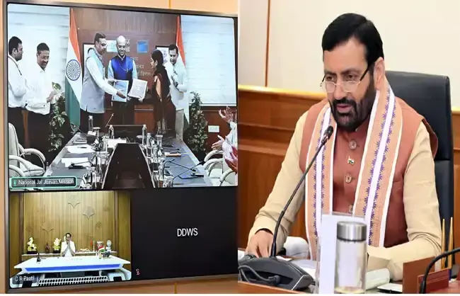Chandigarh: हरियाणा में जल जीवन मिशन 2.0 के लिए एमओयू Chandigarh: हरियाणा में जल जीवन मिशन 2.0 के लिए एमओयू