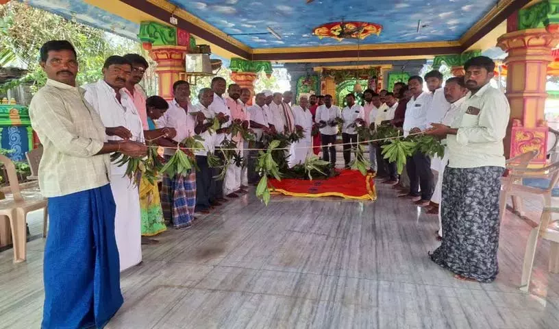 Gurrampodu में भगवान वेंकटेश्वर स्वामी का 9वां वार्षिक उत्सव शुरू हुआ Gurrampodu में भगवान वेंकटेश्वर स्वामी का 9वां वार्षिक उत्सव शुरू हुआ