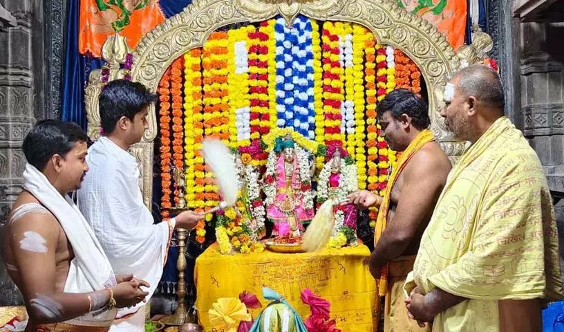Thousand Pillar Temple में सीता रामचंद्र स्वामी के कल्याण ब्रह्मोत्सव मनाए गए Thousand Pillar Temple में सीता रामचंद्र स्वामी के कल्याण ब्रह्मोत्सव मनाए गए