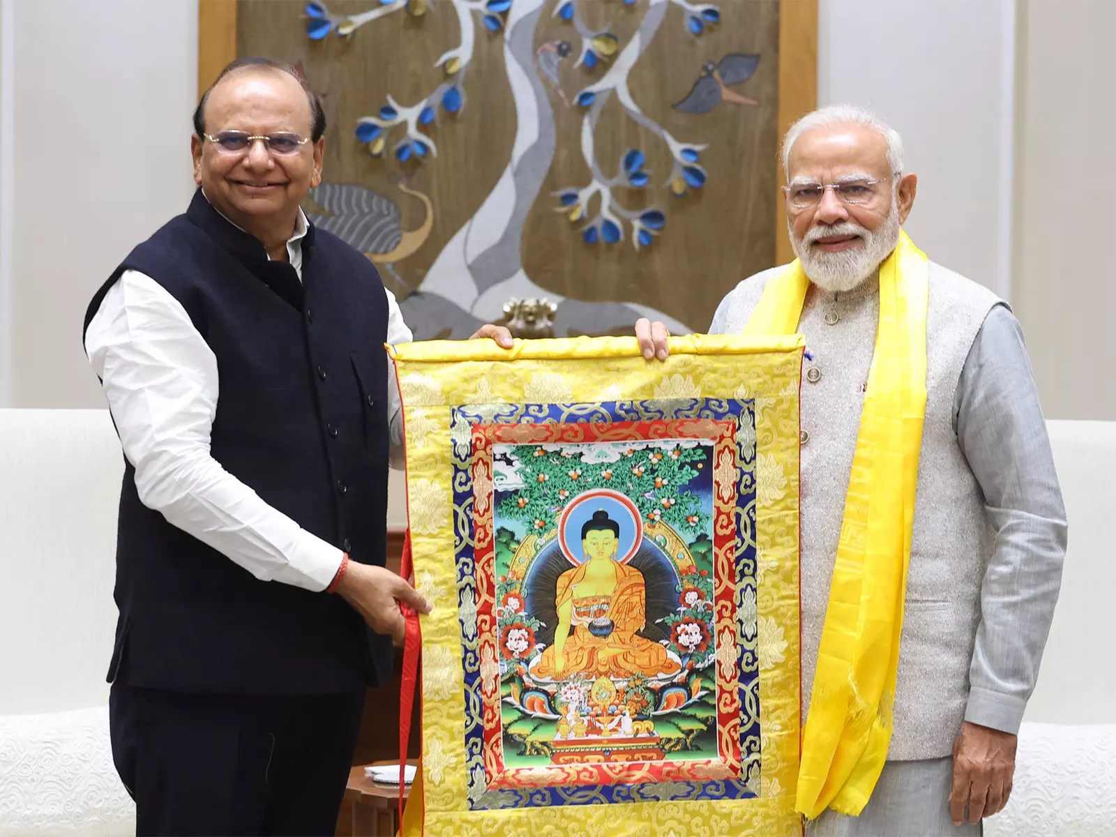 लद्दाख के उपराज्यपाल ने प्रधानमंत्री Modi से की मुलाक़ात लद्दाख के उपराज्यपाल ने प्रधानमंत्री Modi से की मुलाक़ात