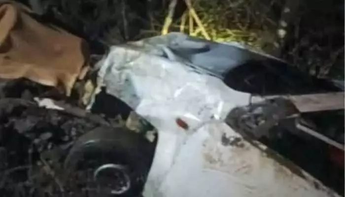 Nahan: राजगढ़ में बड़ा हादसा, कार खाई में गिरने से साधु की मौत Nahan: राजगढ़ में बड़ा हादसा, कार खाई में गिरने से साधु की मौत