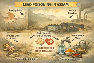 Lead Lurking in the Shadows: असम को एक अदृश्य स्वास्थ्य संकट के प्रति जागना होगा