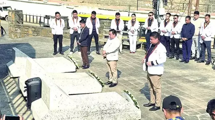 Nagaland: 40वां नागा छात्र संघ शहीद दिवस मनाया गया