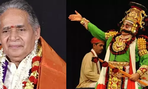 Karnataka : प्रसिद्ध यक्षगान कलाकार और तपस्वी सुरिकुमेरु गोविंदा भट्ट का निधन Karnataka : प्रसिद्ध यक्षगान कलाकार और तपस्वी सुरिकुमेरु गोविंदा भट्ट का निधन