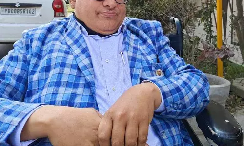 दिव्यांग अधिकार कार्यकर्ता ने Jalandhar कोर्ट कॉम्प्लेक्स की पहुँच-अयोग्यता पर चिंता जताई