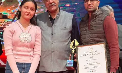 मंडी के Kabaddi Player को हिमाचल अचीवर अवार्ड-2026 से सम्मानित किया गया
