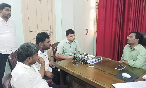 MLA ने कृषि विभाग का दौरा किया: अधिकारियों को फटकार मिली