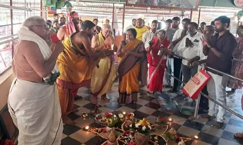 Kotamaisamma Temple में एकादश रुद्राभिषेक पूजा Kotamaisamma Temple में एकादश रुद्राभिषेक पूजा