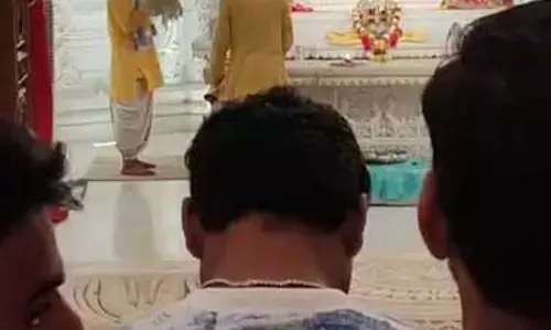 आईपीएल टीम ने राम जन्मभूमि मंदिर में की पूजा-अर्चना