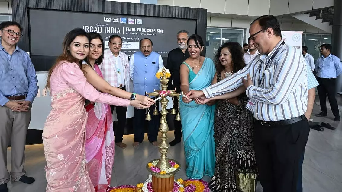 Indore: IRCAD इंडिया में फीटल मेडिसिन पर तीन दिवसीय सतत चिकित्सा शिक्षा कार्यक्रम शुरू Indore: IRCAD इंडिया में फीटल मेडिसिन पर तीन दिवसीय सतत चिकित्सा शिक्षा कार्यक्रम शुरू