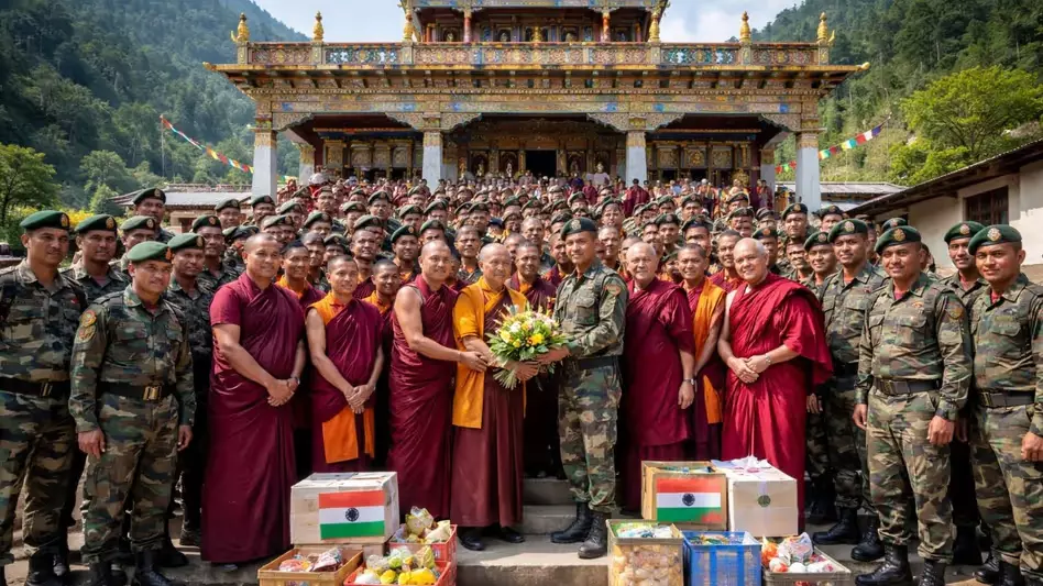 Tooting Monastery में सेना का आउटरीच कार्यक्रम, नागरिक-सैन्य संबंधों को बढ़ावा Tooting Monastery में सेना का आउटरीच कार्यक्रम, नागरिक-सैन्य संबंधों को बढ़ावा