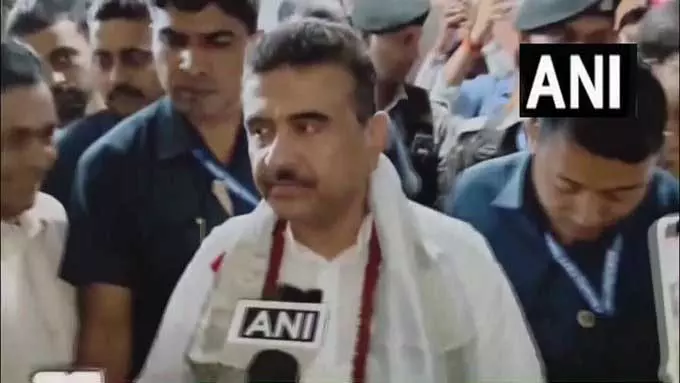 सुवेंदु अधिकारी का बयान: पीएम का अपमान निंदनीय, कोलकाता को भी देना चाहिए प्रतिक्रिया सुवेंदु अधिकारी का बयान: पीएम का अपमान निंदनीय, कोलकाता को भी देना चाहिए प्रतिक्रिया