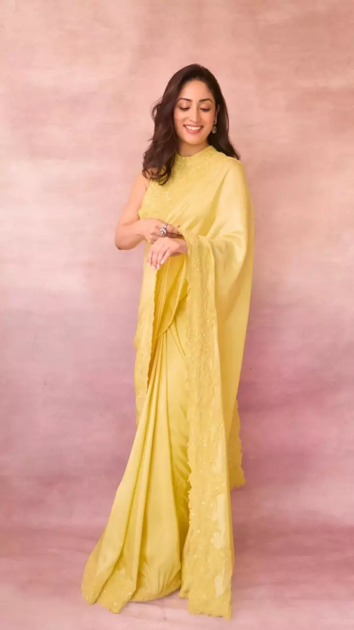 साड़ी में खूबसूरत लगी यामी गौतम