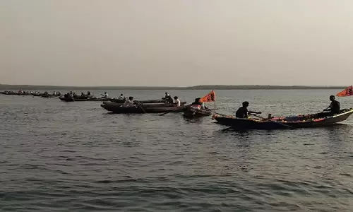 आज गंगरेल बांध में नौकायान उत्सव