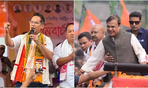 असम में BJP, हिमंत के नेतृत्व वाली भगवा लेबल वाली कांग्रेस है: Gaurav Gogoi असम में BJP, हिमंत के नेतृत्व वाली भगवा लेबल वाली कांग्रेस है: Gaurav Gogoi