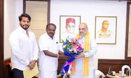 HDK ने अमित शाह से मुलाक़ात की: BJP नेताओं के एकतरफ़ा फ़ैसलों पर जताई आपत्ति