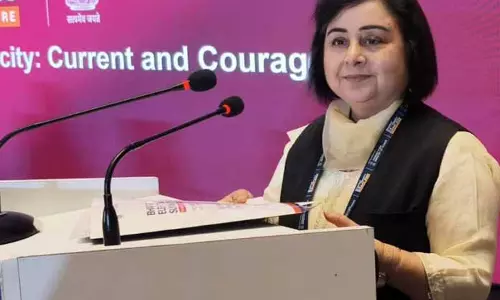 Bala Jyothi ने राष्ट्रीय शिखर सम्मेलन में ऊर्जा क्षेत्र में महिलाओं की भूमिका पर ज़ोर दिया Bala Jyothi ने राष्ट्रीय शिखर सम्मेलन में ऊर्जा क्षेत्र में महिलाओं की भूमिका पर ज़ोर दिया