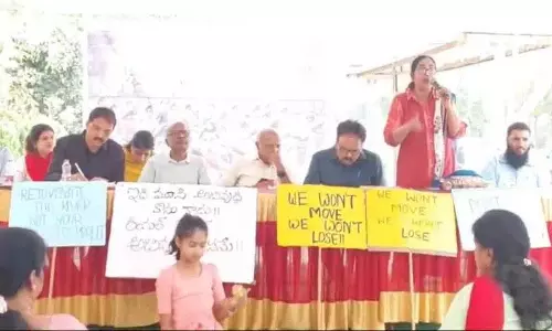 Musi Victims रिले निराहार दीक्षा तीसरे दिन में प्रवेश कर गई Musi Victims रिले निराहार दीक्षा तीसरे दिन में प्रवेश कर गई