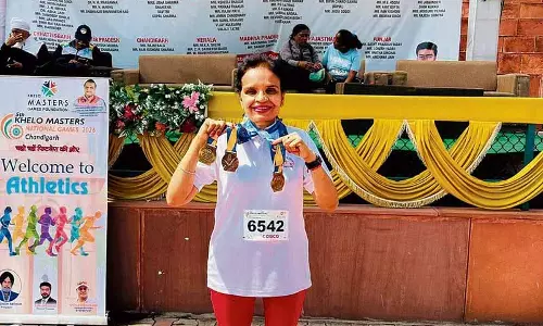 Himachal मंत्री की सास ने मास्टर्स गेम्स में 4 गोल्ड जीते Himachal मंत्री की सास ने मास्टर्स गेम्स में 4 गोल्ड जीते