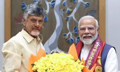 Chandrababu Naidu ने पीएम मोदी को 8,931 दिन पूरे करने पर दी बधाई Chandrababu Naidu ने पीएम मोदी को 8,931 दिन पूरे करने पर दी बधाई