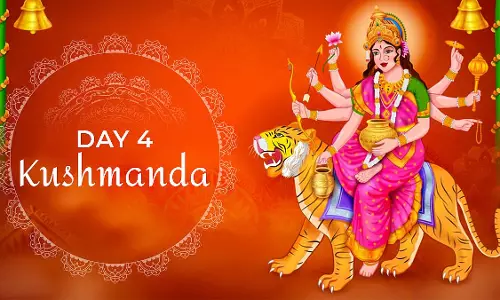 चैत्र नवरात्रि का चौथा दिन: कौन हैं माँ कूष्माण्डा? जानें रंग, महत्व, मंत्र और पूजा विधि