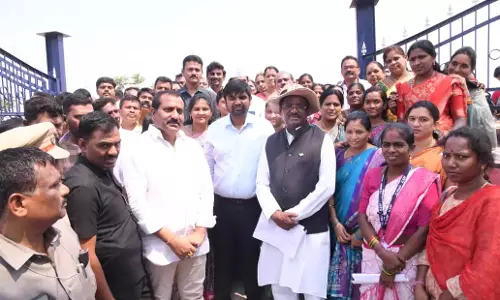 Mandamarri  में ₹2.31 करोड़ से मिनी टैंक बंड सौंदर्यीकरण कार्य शुरू