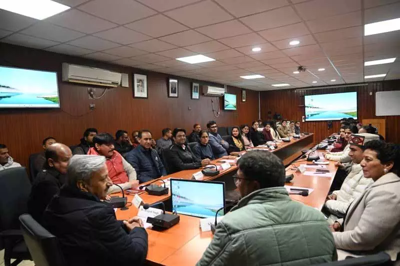 Shimla स्थित आलू अनुसंधान संस्थान में नए कृषि अधिकारियों का प्रशिक्षण चल रहा है Shimla स्थित आलू अनुसंधान संस्थान में नए कृषि अधिकारियों का प्रशिक्षण चल रहा है