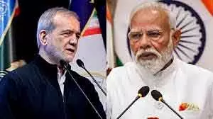 PM मोदी ने ईरानी राष्ट्रपति से बात की, नौवहन की स्वतंत्रता पर ज़ोर दिया PM मोदी ने ईरानी राष्ट्रपति से बात की, नौवहन की स्वतंत्रता पर ज़ोर दिया