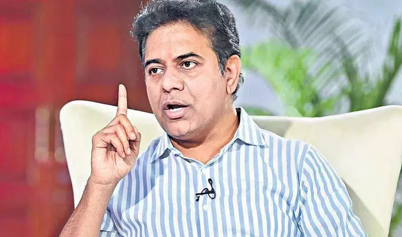 गणपति की हत्या रेवंत सरकार द्वारा किया गया पहला कत्ल है: KTR गणपति की हत्या रेवंत सरकार द्वारा किया गया पहला कत्ल है: KTR