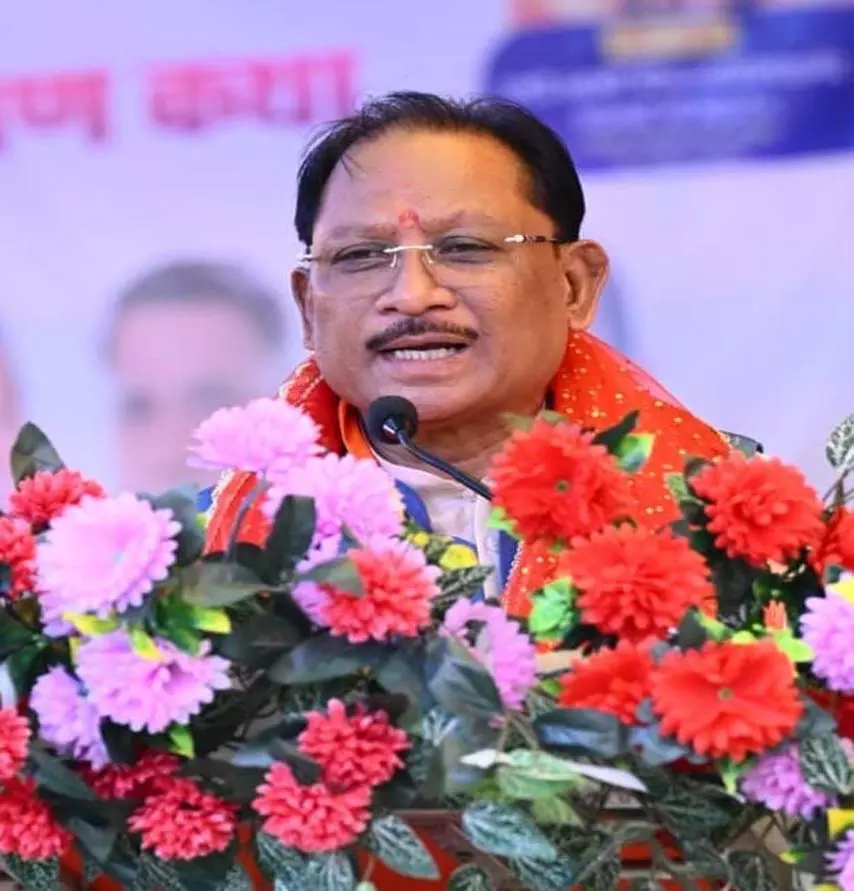 CM साय ने जुनवानी नर्मदा धाम में की पंच कुंडीय श्री रुद्र महायज्ञ की परिक्रमा CM साय ने जुनवानी नर्मदा धाम में की पंच कुंडीय श्री रुद्र महायज्ञ की परिक्रमा