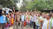 बोको-चायगांव सीट पर नामांकन से पहले एनपीपी उम्मीदवार G.B. Sangma की गुवाहाटी यात्रा बोको-चायगांव सीट पर नामांकन से पहले एनपीपी उम्मीदवार G.B. Sangma की गुवाहाटी यात्रा