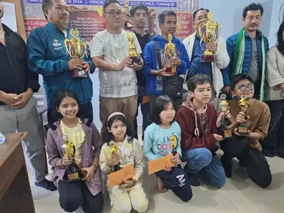 ITANAGAR: डॉ. रोन्या ने करगु कार्डी रैपिड शतरंज टूर्नामेंट जीता