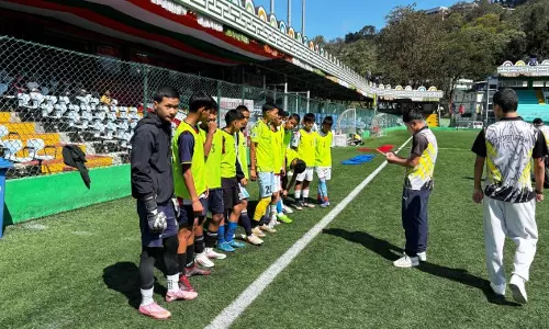 Sikkim : राज्य खेल अकादमी ने नौ रिक्तियों के लिए ट्रायल आयोजित किए Sikkim : राज्य खेल अकादमी ने नौ रिक्तियों के लिए ट्रायल आयोजित किए