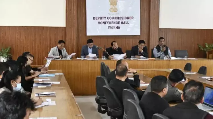 Nagaland : पैटन ने एत्सुचूखा तालाब के पुनरुद्धार पर ज़ोर दिया Nagaland : पैटन ने एत्सुचूखा तालाब के पुनरुद्धार पर ज़ोर दिया
