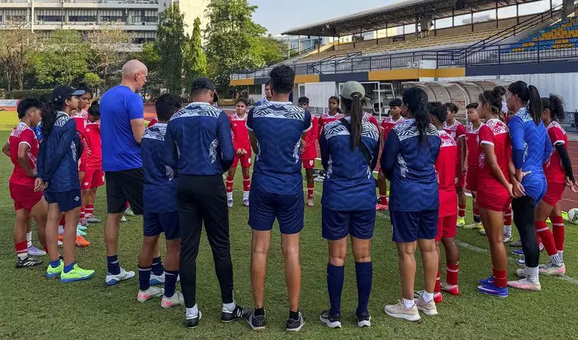 एशियाई कप से पहले भारत की U20 महिला टीम ने प्रगति दिखाई: कोच जोआकिम अलेक्जेंडर्सन एशियाई कप से पहले भारत की U20 महिला टीम ने प्रगति दिखाई: कोच जोआकिम अलेक्जेंडर्सन