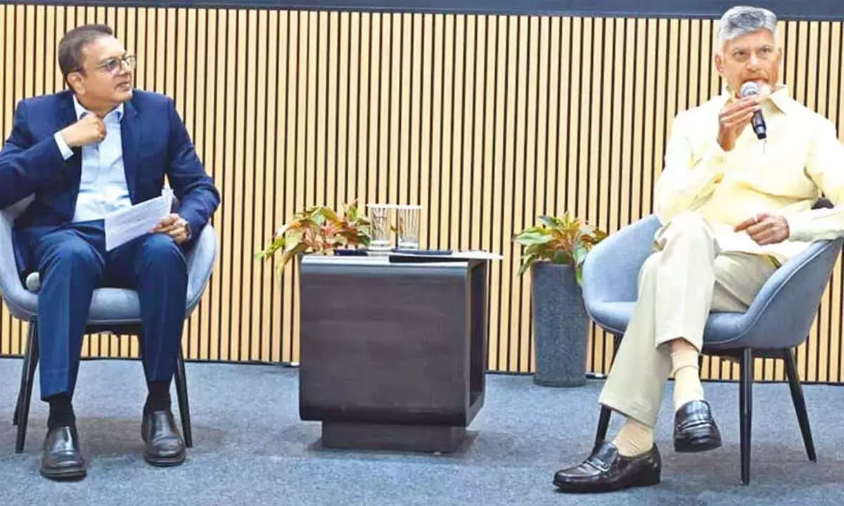 Andhra: अमरावती आने वाले समय में हैदराबाद को हरा देगा: नायडू Andhra: अमरावती आने वाले समय में हैदराबाद को हरा देगा: नायडू