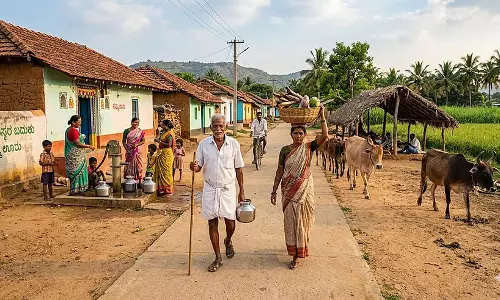 Yellapur : ग्रामीणों का जीवन अधर में है Yellapur : ग्रामीणों का जीवन अधर में है