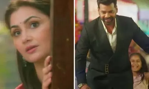 Star Plus ने सृति झा और शब्बीर अहलूवालिया के साथ गणगौर प्रोमो का अनावरण किया Star Plus ने सृति झा और शब्बीर अहलूवालिया के साथ गणगौर प्रोमो का अनावरण किया