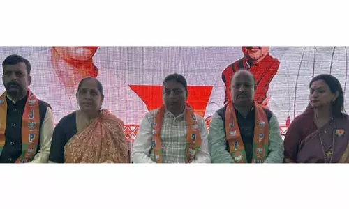 BJP की ताकत उसकी विचारधारा और समर्पण में निहित है: Sat Sharma BJP की ताकत उसकी विचारधारा और समर्पण में निहित है: Sat Sharma