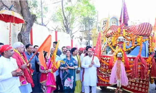 LG ने श्री माता वैष्णो देवी जी प्राचीन मार्ग पवित्र छड़ी यात्रा को हरी झंडी दिखाई