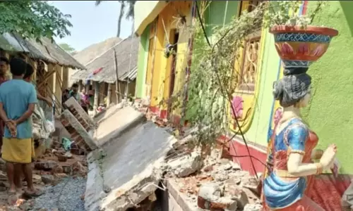 Odisha : भद्रक में घर की संरचना ढहने से एक बच्चे की मौत, दो घायल