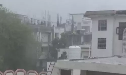 Jaipur में बारिश का नया दौर; पिंक सिटी के लोग सुहावने मौसम के साथ जागे Jaipur में बारिश का नया दौर; पिंक सिटी के लोग सुहावने मौसम के साथ जागे