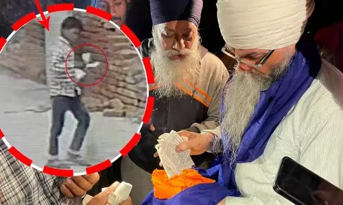 खन्ना में बेअदबी की घटना से तनाव, 3 नाबालिग हिरासत में, CCTV में कैद हुई वारदात